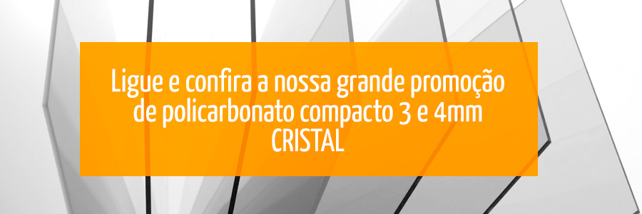 Super Pedroka - Promoção Chapa de Policarbonato Compacto com preço bom e pronta entrega no Rio de Janeiro - RJ